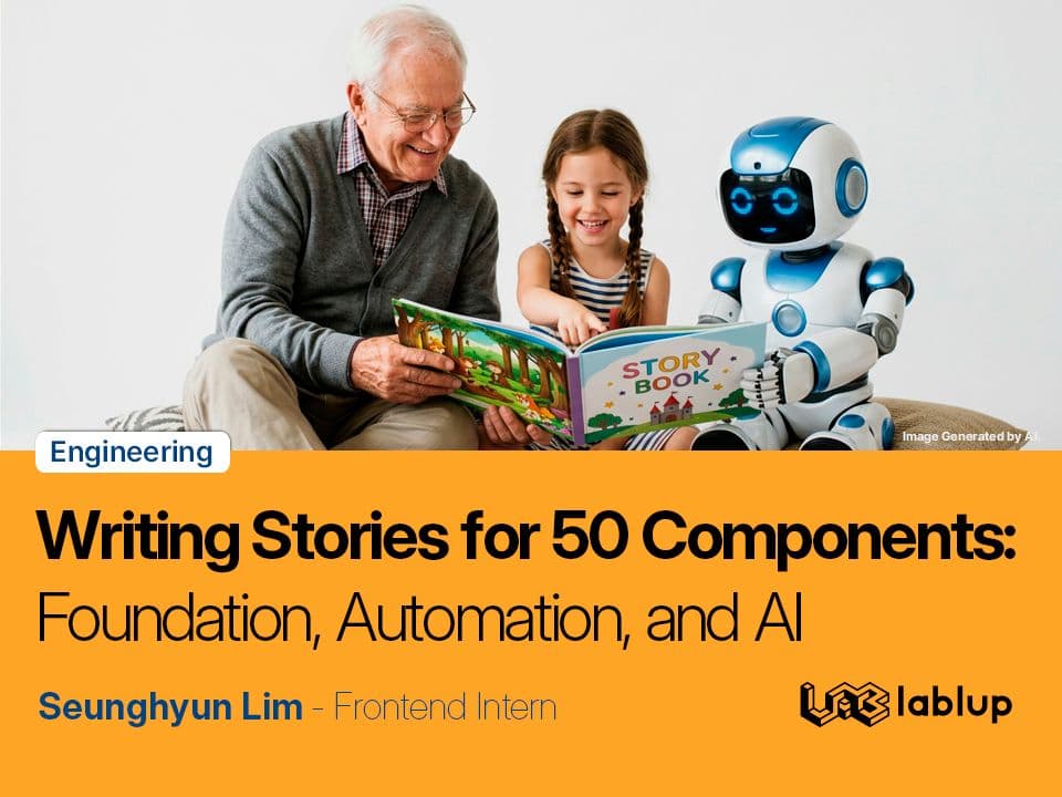 Writing Stories for 50 Components: Foundation, Automation, and AI
