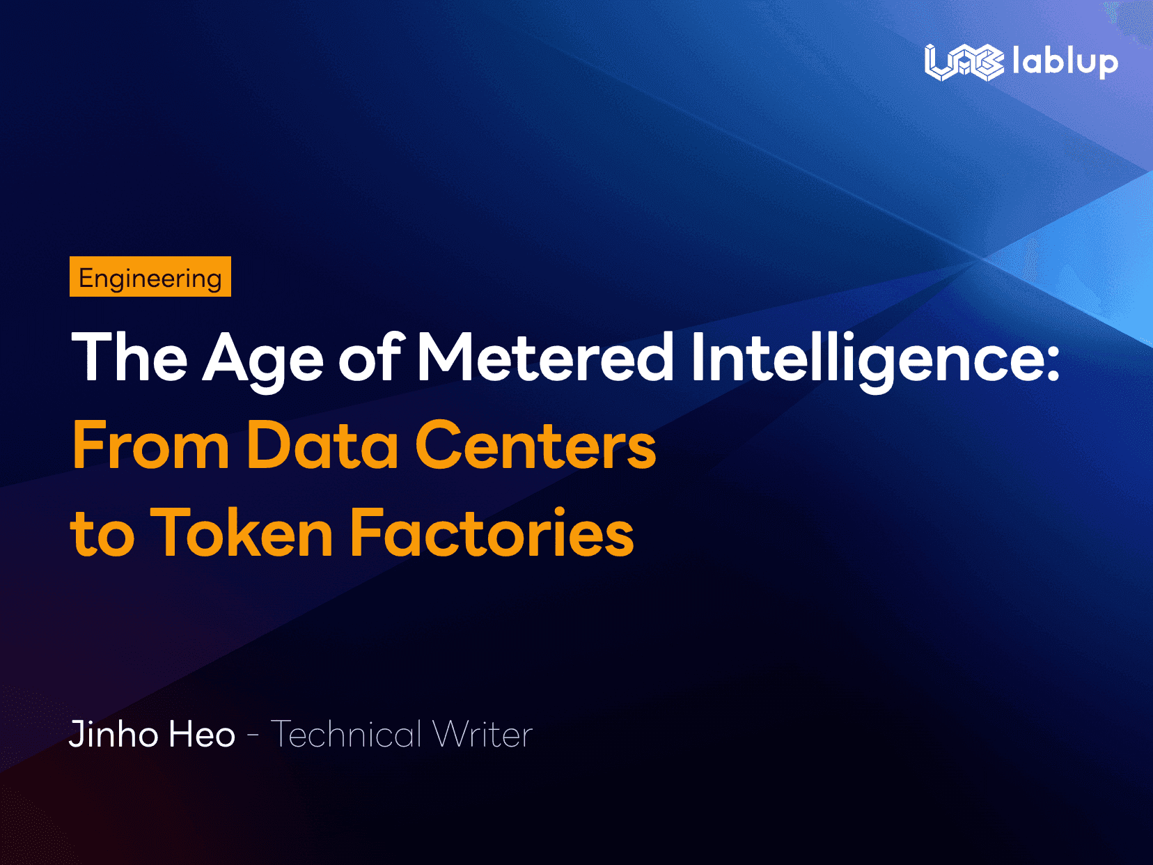The Age of Metered Intelligence: From Data Centers to Token Factories