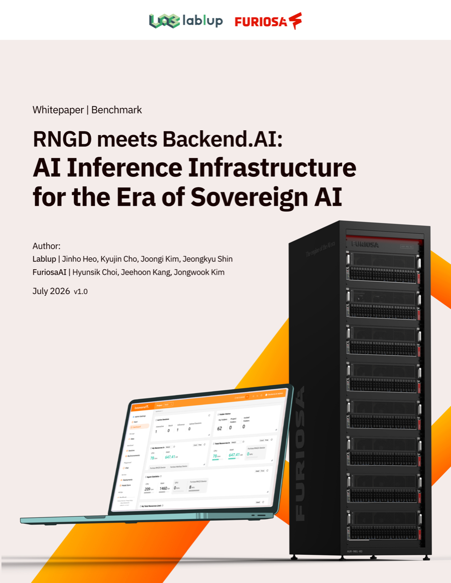 RNGD meets Backend.AI: AI Inference Infrastructure for the Era of Sovereign AI