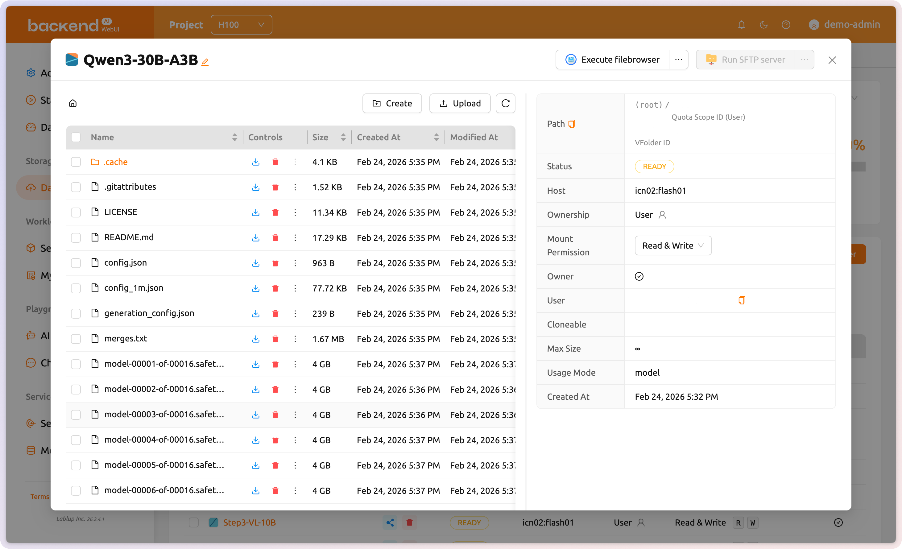Systematic data management across sessions